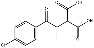 [2-(4-氯苯基)-1-甲基-2-氧代乙基]丙二酸