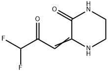 Piperazinone, 3-(3,3-difluoro-2-oxopropylidene)- (9CI)