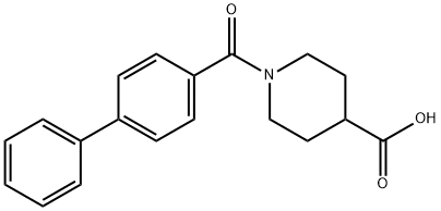 1-(Biphenyl-4-carbonyl)-piperidine-4-carboxylic acid