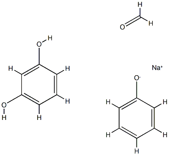Formaldehyde, polymer with 1,3-benzenediol and phenol, sodium salt
