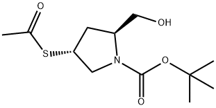 (2S,4R)-4-乙酰巯基-1-叔丁氧羰基吡咯烷-2-乙醇