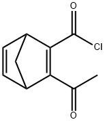 Bicyclo[2.2.1]hepta-2,5-diene-2-carbonyl chloride, 3-acetyl- (9CI)