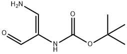Carbamic acid, (2-amino-1-formylethenyl)-, 1,1-dimethylethyl ester, (E)- (9CI)