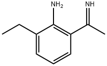 Benzenamine,  2-ethyl-6-(1-iminoethyl)-