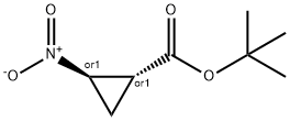Cyclopropanecarboxylic acid, 2-nitro-, 1,1-dimethylethyl ester, (1R,2R)-rel-