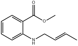 Benzoic acid, 2-(2-butenylamino)-, methyl ester, (E)- (9CI)