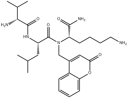 valyl-leucyl-lysyl-4-aminomethylcoumarin