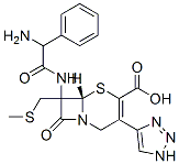 7-(2-amino-2-phenylacetamido)-3-(1H-1,2,3-triazol-4-yl)methylthiomethyl-3-cephem-4-carboxylic acid