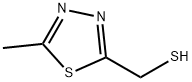1,3,4-Thiadiazole-2-methanethiol,  5-methyl-