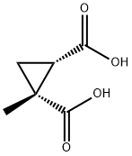 1,2-Cyclopropanedicarboxylicacid,1-methyl-,(1R-cis)-(9CI)