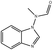 Formamide, N-1H-benzimidazol-1-yl-N-methyl- (9CI)