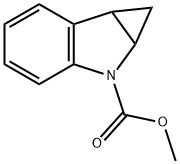 Cycloprop[b]indole-2(1H)-carboxylic  acid,  1a,6b-dihydro-,  methyl  ester