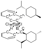 (-)-双[1-{(1'S,2'S,5'R)-2'-I-丙基-5'-甲基环己基}茚基]二氯化锆(IV)