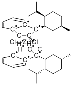 (+) - 二[1- {(1'R,2'R,5'R)-2'-异丙基-5'-甲基环己基}茚基]二氯化锆(IV)