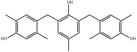 2,6-Bis[(4-hydroxy-2,5-dimethylphenyl)methyl]-4-methyl phenol