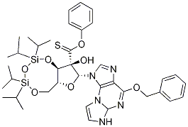 O6-Benzyl-N2,3-etheno-2'-phenoxythioxoMethyl-3',5'-O-[tetrakis(isopropyl)-1,3-disiloxanediyl] Guanosine