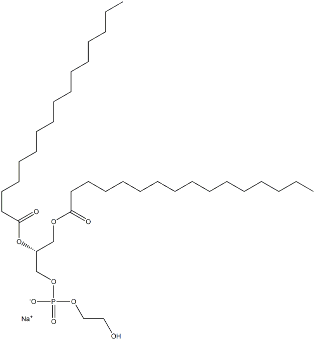 1,2-DIPALMITOYL-SN-GLYCERO-3-PHOSPHO(ETHYLENE GLYCOL) (SODIUM SALT);16:0 PTD ETHYLENE GLYCOL