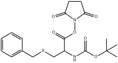 N-(TERT-BUTOXYCARBONYL)-S-BENZYLCYSTEINE N-HYDROXYSUCCINIMIDE ESTER