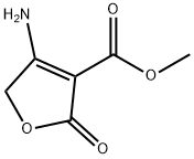 3-Furancarboxylic  acid,  4-amino-2,5-dihydro-2-oxo-,  methyl  ester