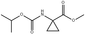 Cyclopropanecarboxylic acid, 1-[[(1-methylethoxy)carbonyl]amino]-, methyl ester (9CI)