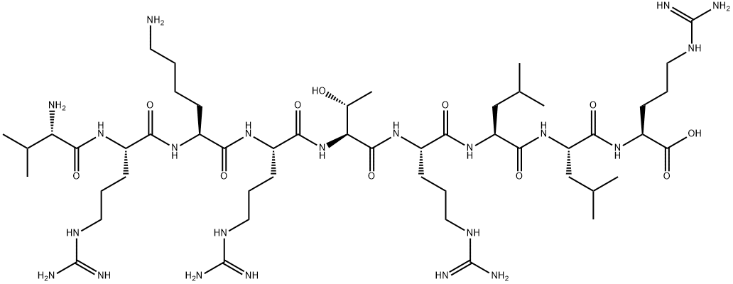 valyl-arginyl-lysyl-arginyl-threonyl-arginyl-leucyl-leucyl-arginine