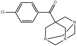 (4-chlorophenyl)(1,3,5-triazatricyclo[3.3.1.1~3,7~]dec-7-yl)methanone
