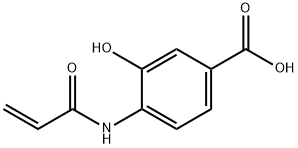 Benzoic acid, 3-hydroxy-4-[(1-oxo-2-propenyl)amino]- (9CI)
