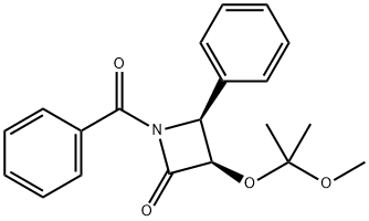 (3R,4S)-1-苯甲酰-3-(1-甲氧基-1-甲基乙氧基)-4-苯基-2-氮杂环丁酮