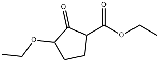 Cyclopentanecarboxylic acid, 3-ethoxy-2-oxo-, ethyl ester (9CI)