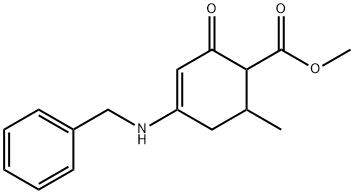 methyl 4-(benzylamino)-6-methyl-2-oxocyclohex-3-en-1-oate
