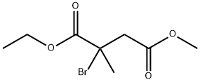 Butanedioic acid, 2-bromo-2-methyl-, 1-ethyl 4-methyl ester, radical ion(1+) (9CI)