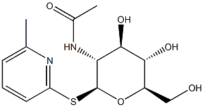 6-甲基-2-吡啶基 2-(乙酰氨基)-2-脱氧-1-硫代-BETA-D-吡喃葡萄糖苷