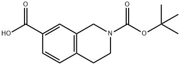 2-BOC-7-羧基-1,2,3,4-四氢异喹啉