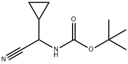 Carbamic acid, (cyanocyclopropylmethyl)-, 1,1-dimethylethyl ester (9CI)