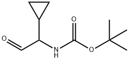 Carbamic acid, (1-cyclopropyl-2-oxoethyl)-, 1,1-dimethylethyl ester (9CI)