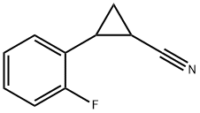 Cyclopropanecarbonitrile, 2-(2-fluorophenyl)- (9CI)