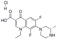 (S)-Lomefloxacin hydrochloride