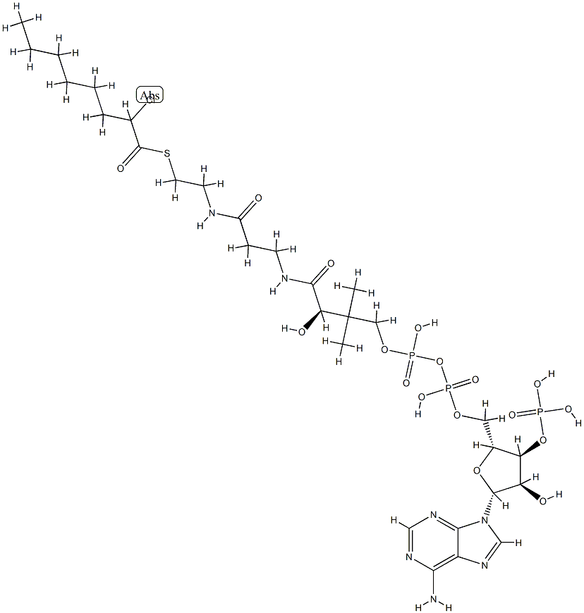2-chlorooctanoyl-coenzyme A