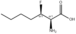 Heptanoic acid, 2-amino-3-fluoro-, (R*,R*)- (9CI)