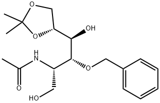 D-Glucitol, 2-(acetylamino)-2-deoxy-5,6-O-(1-methylethylidene)-3-O-(phenylmethyl)-