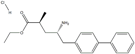 (2S,4S)-5 - ([1,1'-联苯] -4-基)-4-氨基-2-甲基戊酸乙酯盐酸盐