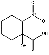 Cyclohexanecarboxylic acid, 1-hydroxy-2-nitro- (9CI)