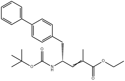 (R,E)-ETHYL 5-([1,1'-BIPHENYL]-4-YL)-4-((TERT-BUTOXYCARBONYL)AMINO)-2-METHYLPENT-2-ENOATE