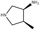 3-Pyrrolidinamine,4-methyl-,(3S-cis)-(9CI)