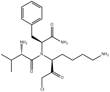 2-amino-N-(6,10-diamino-4-chloro-3,5-dioxo-1-phenyl-decan-2-yl)-3-meth yl-butanamide