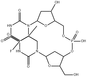 deoxythymidine phosphate fluorouridine