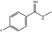Benzenecarboximidamide, 4-fluoro-N-methyl- (9CI)