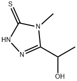 3H-1,2,4-Triazole-3-thione, 2,4-dihydro-5-(1-hydroxyethyl)-4-methyl- (9CI)