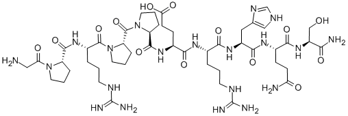 H-GLY-PRO-ARG-PRO-PRO-GLU-ARG-HIS-GLN-SER-NH2