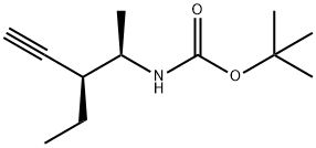 Carbamic acid, (2-ethyl-1-methyl-3-butynyl)-, 1,1-dimethylethyl ester, [R-